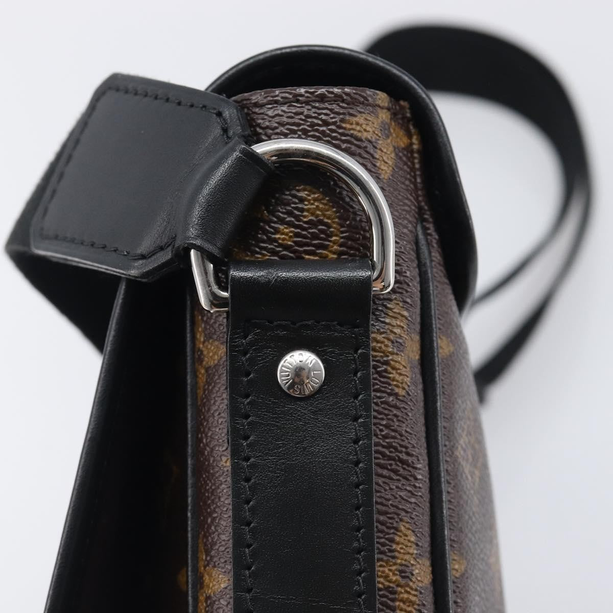 Louis Vuitton Bass Messenger Macassar Monogram Canvas, Brown, Canvas, Handbag