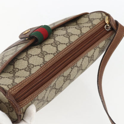 Gucci Vintage Web GG Coated Canvas, Beige, Canvas, Crossbody Bag