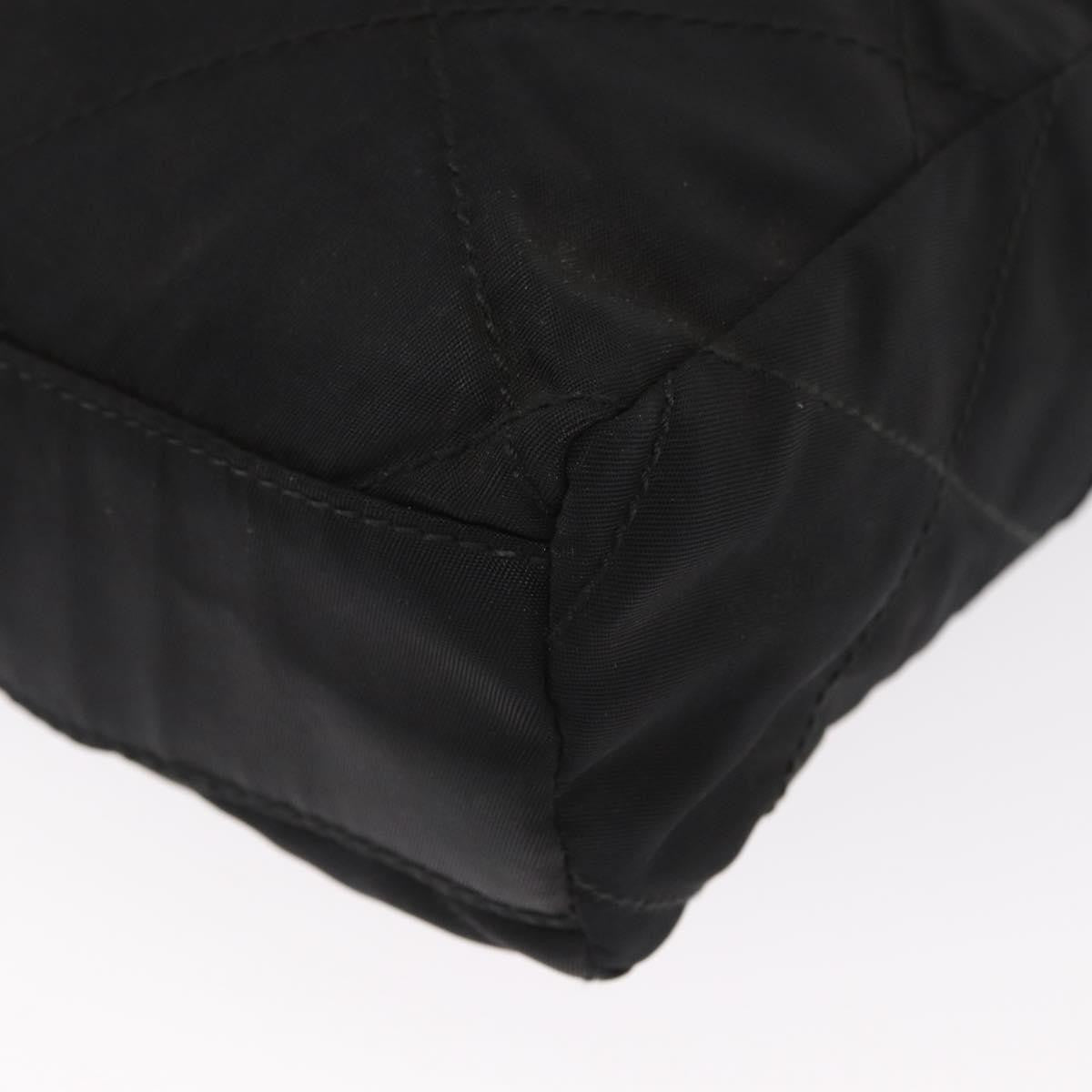 Prada Re-Edition 1995 Chain Tote Quilted Re-Nylon, Black, Nylon, Shoulder Bag