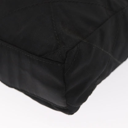 Prada Re-Edition 1995 Chain Tote Quilted Re-Nylon, Black, Nylon, Shoulder Bag