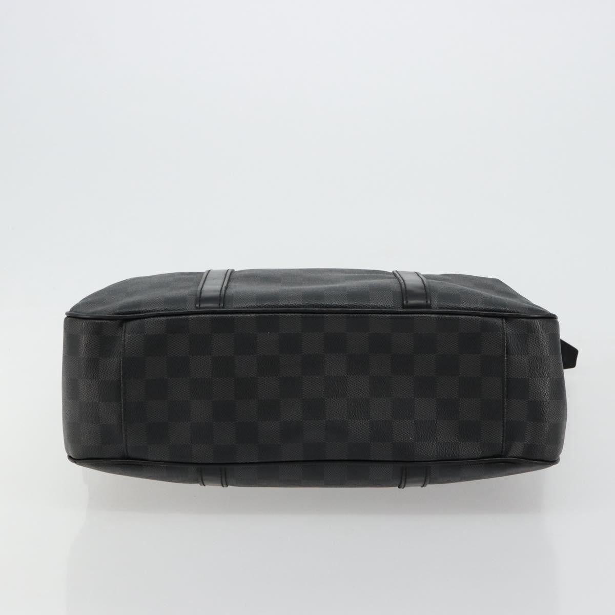Louis Vuitton Tadao Damier Graphite, Gray, Canvas, Tote Bag