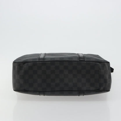 Louis Vuitton Tadao Damier Graphite, Gray, Canvas, Tote Bag