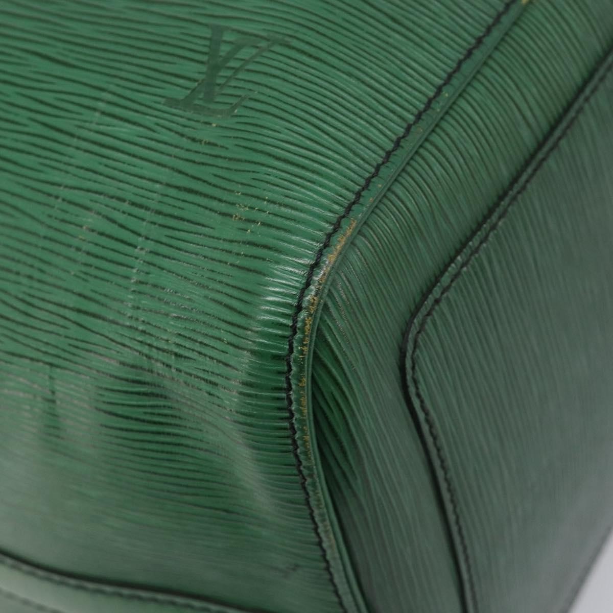 Louis Vuitton Keepall Epi Leather, Green, Leather, Travel Bag