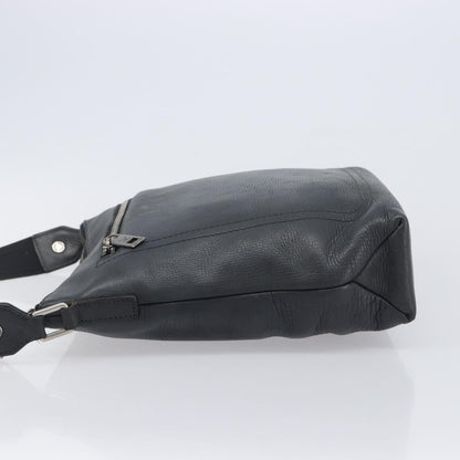 Louis Vuitton Shawnee Pochette Utah Leather, Gray, Leather, Clutch