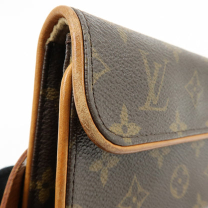 Louis Vuitton Florentine Waist Monogram Canvas, Brown, Canvas, Handbag
