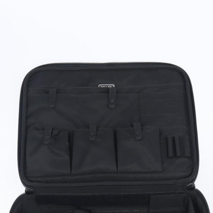 Prada Briefcase Tessuto and Saffiano Leather, Black, Nylon, Briefcase