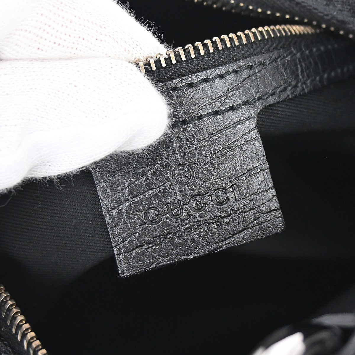 Gucci Horsebit Hobo GG Canvas, Black, Canvas, Handbag