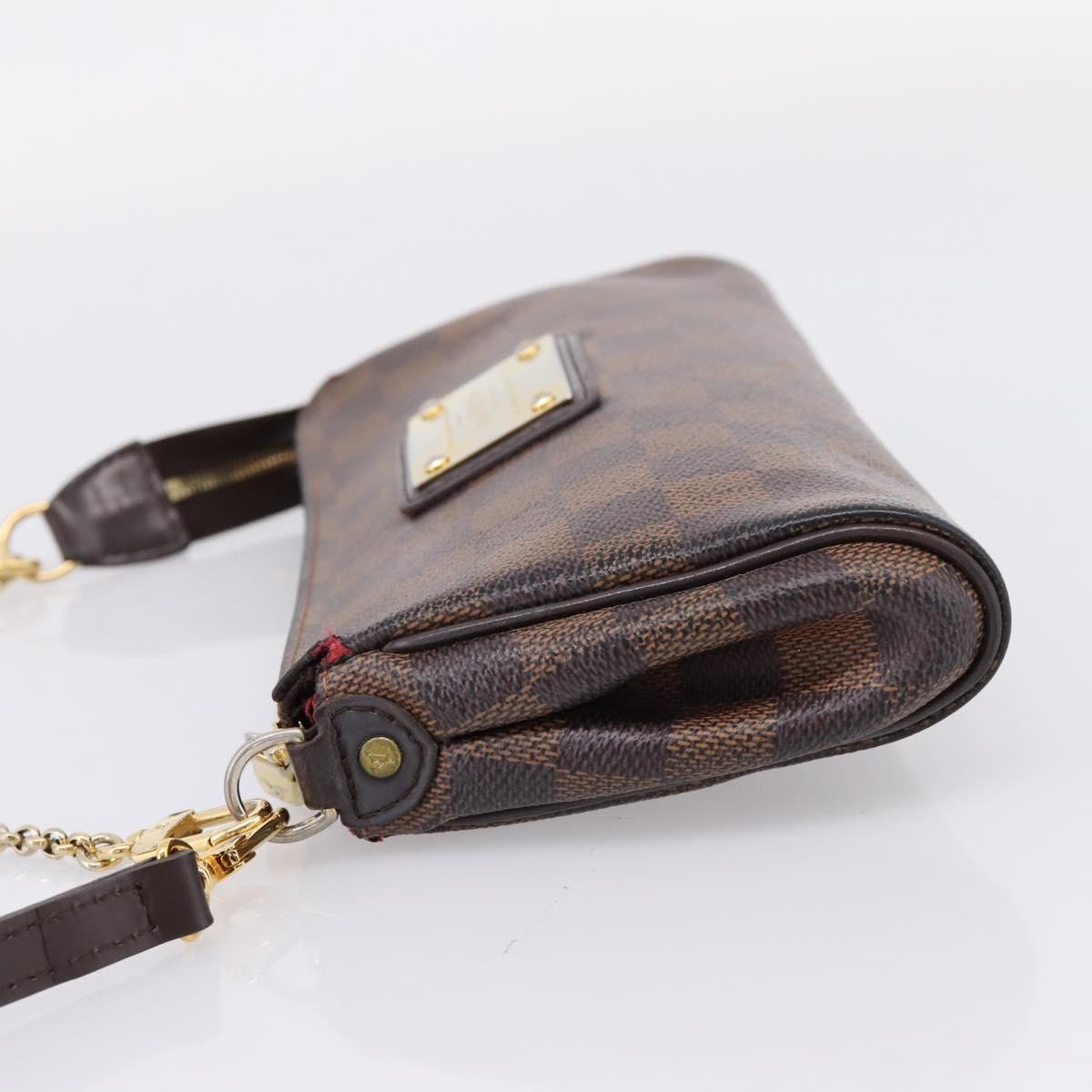 Louis Vuitton Eva Damier, Brown, Canvas, Handbag