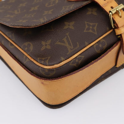 Louis Vuitton Cartouchiere Monogram, Brown, Canvas, Shoulder Bag