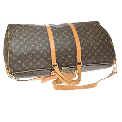 Louis Vuitton Keepall Bandouliere Monogram Canvas, Brown, Canvas, Travel Bag