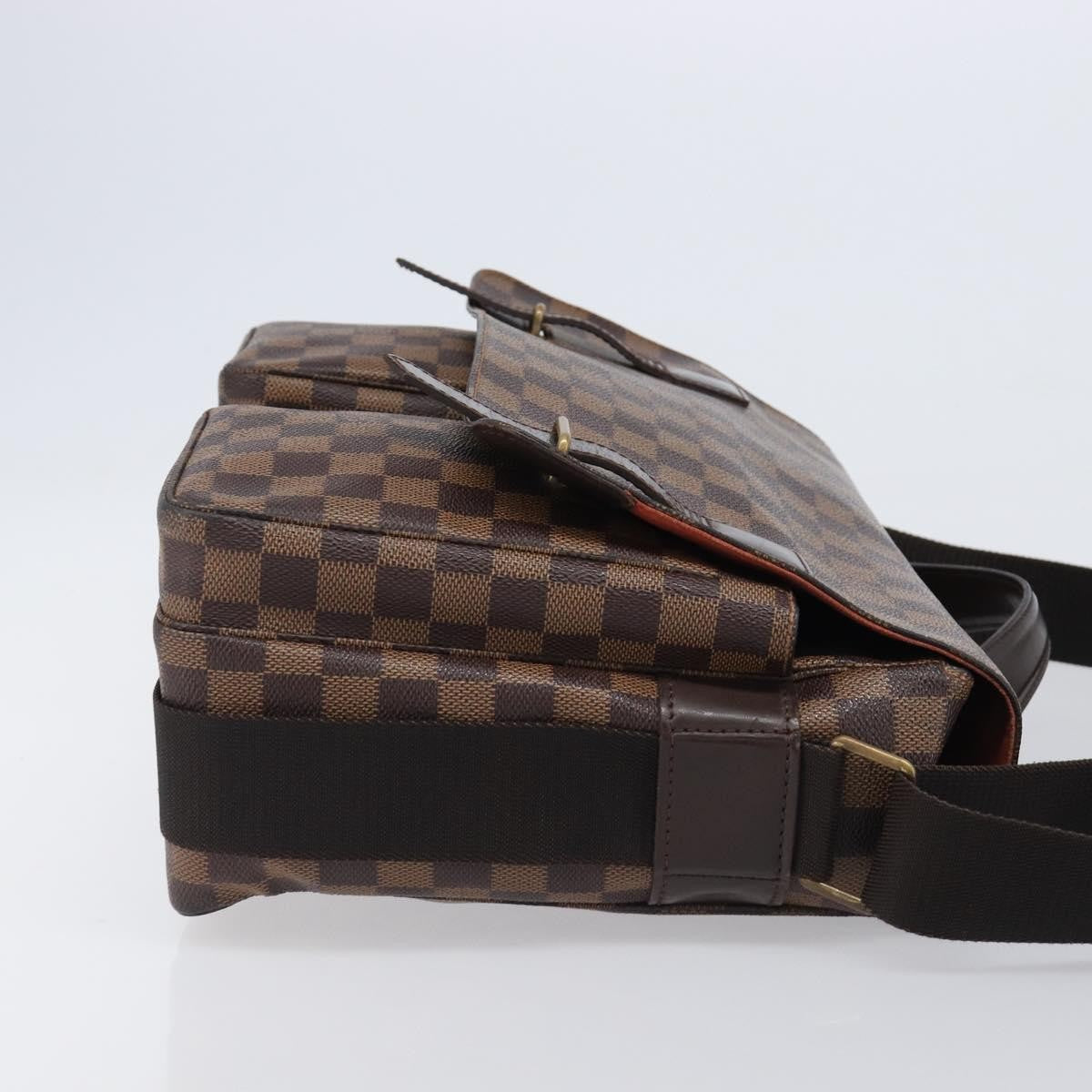 Louis Vuitton Broadway Damier Ebene, Brown, Canvas, Shoulder Bag