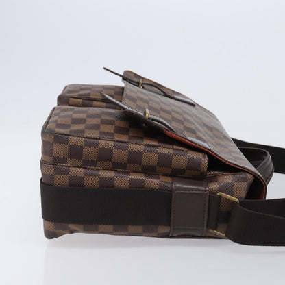 Louis Vuitton Broadway Damier Ebene, Brown, Canvas, Shoulder Bag