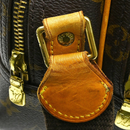 Louis Vuitton Reporter Monogram, Brown, Canvas, Shoulder Bag