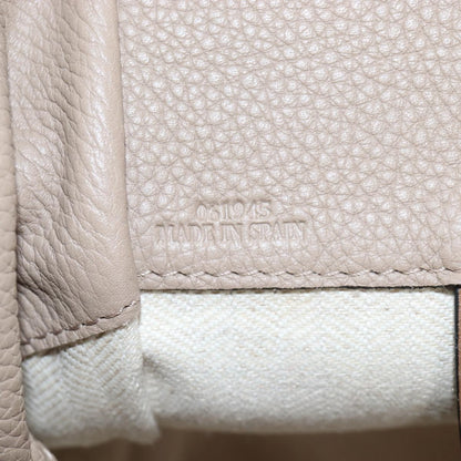 Loewe Hammock Leather, Beige, Leather, Handbag