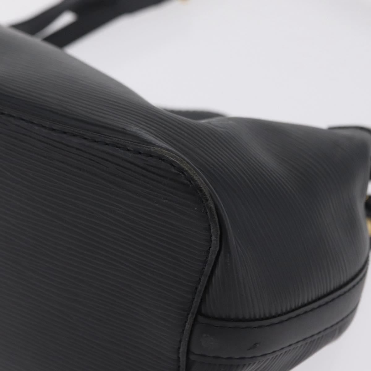 Louis Vuitton Mandara Epi Leather, Black, Leather, Shoulder Bag