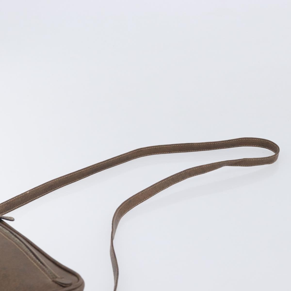 Gucci Shoulder Leather, Brown, Leather, Shoulder Bag