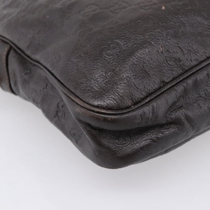 Gucci Eden Guccissima Leather, Brown, Leather, Briefcase