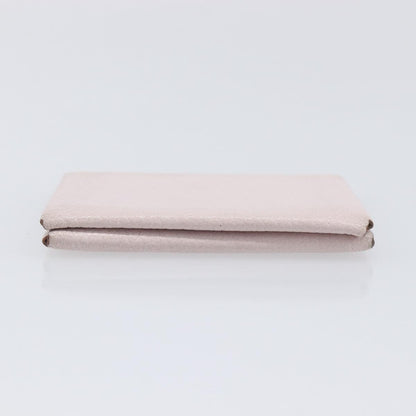 Hermes Calvi Duo Card Holder Chevre Mysore, Pink, Leather, Card Holder