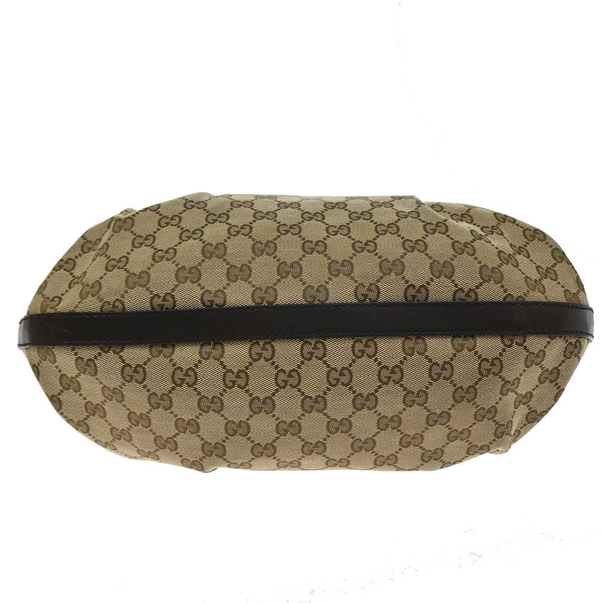 Gucci Scarlett GG Canvas with Leather, Brown, Canvas, Tote Bag