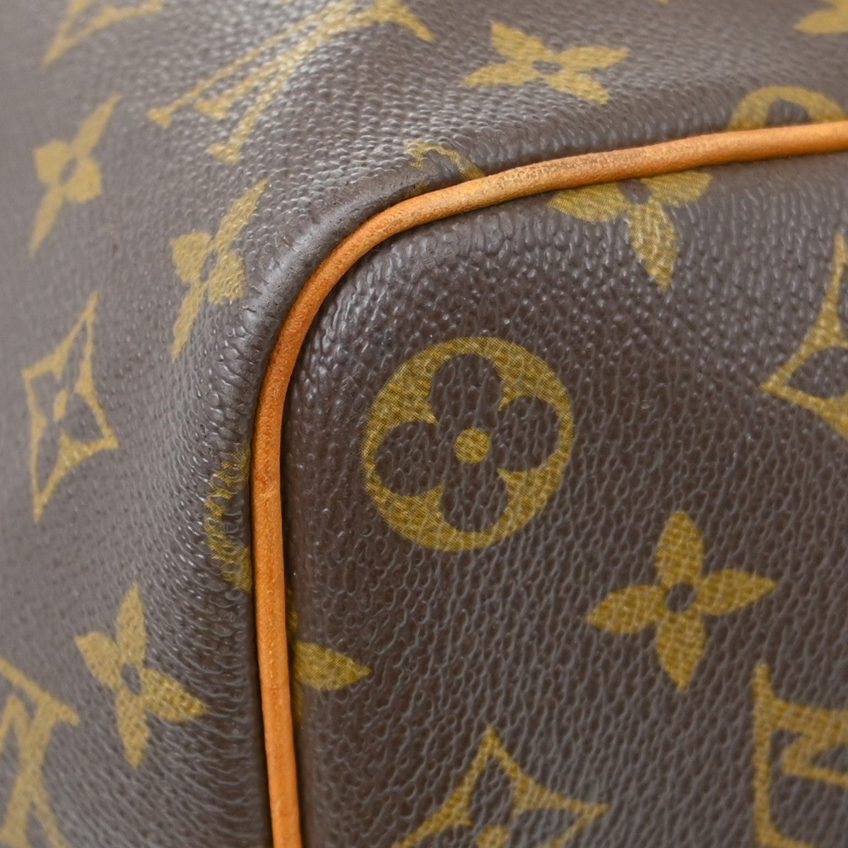 Louis Vuitton Keepall Monogram Canvas, Brown, Canvas, Travel Bag