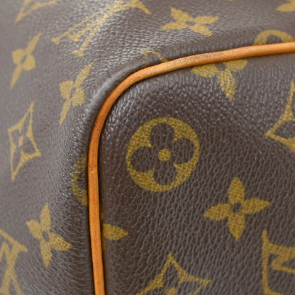 Louis Vuitton Keepall Monogram Canvas, Brown, Canvas, Travel Bag