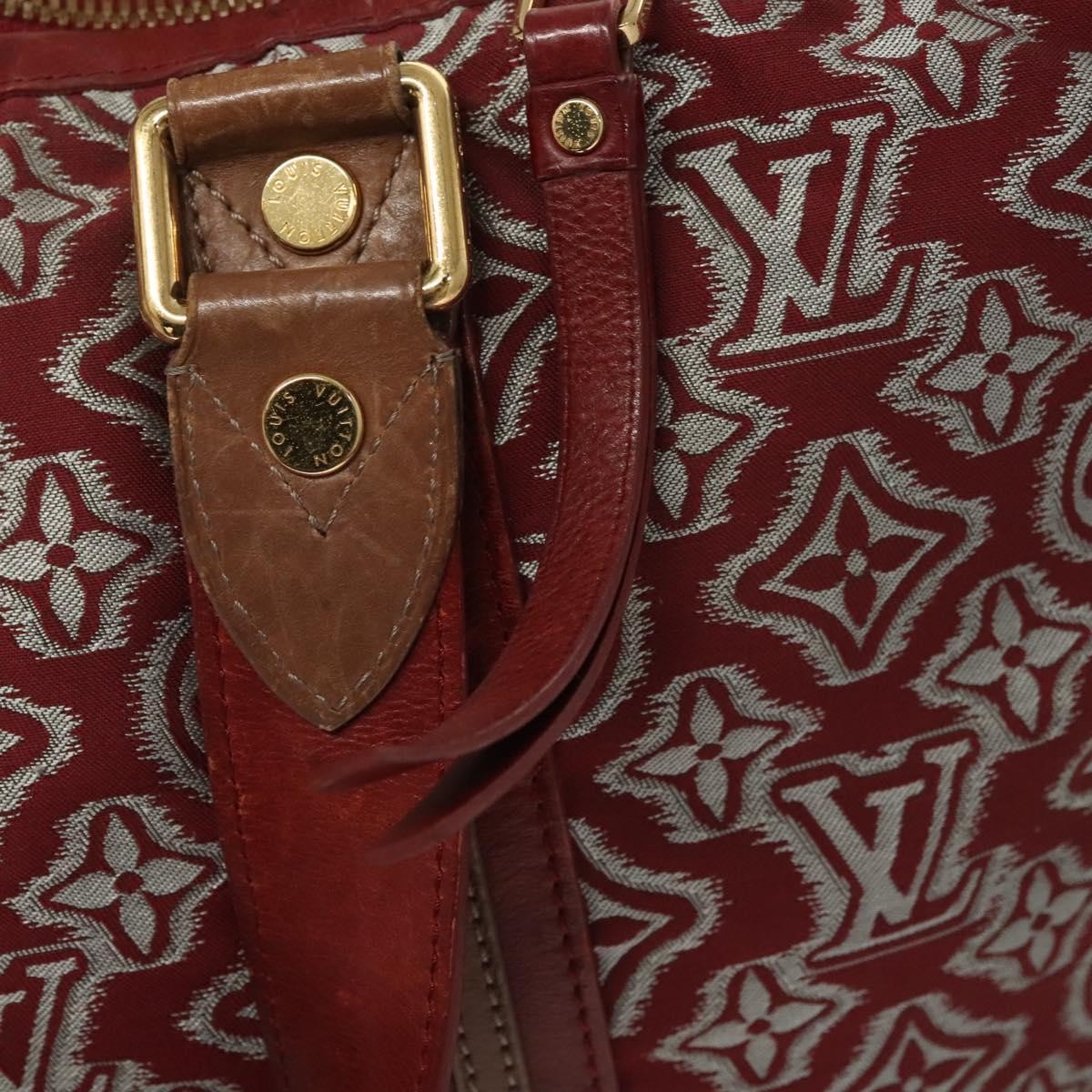 Louis Vuitton Aviator Limited Edition Monogram Jacquard, Burgundy, Canvas, Handbag