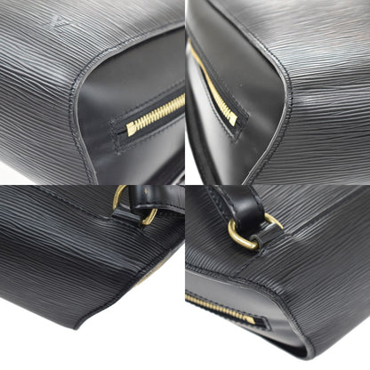 Louis Vuitton Mabillon Epi Leather, Black, Leather, Backpack