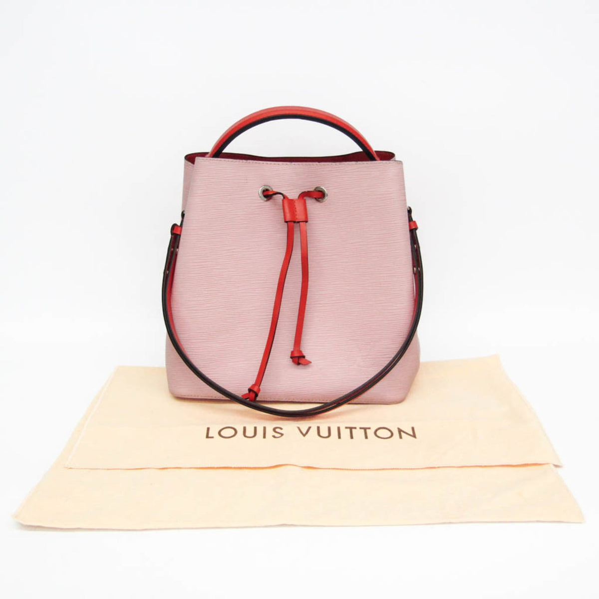 Louis Vuitton NeoNoe Epi Leather, Pink, Leather, Handbag