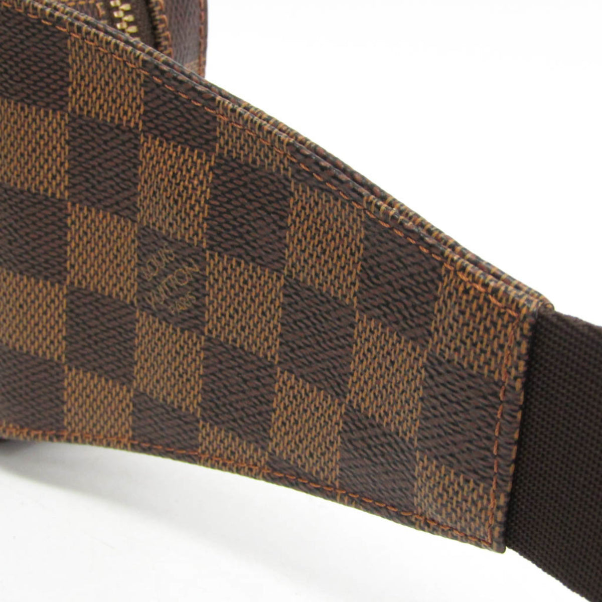 Louis Vuitton Geronimos Waist Damier Ebene, Brown, Canvas, Shoulder Bag