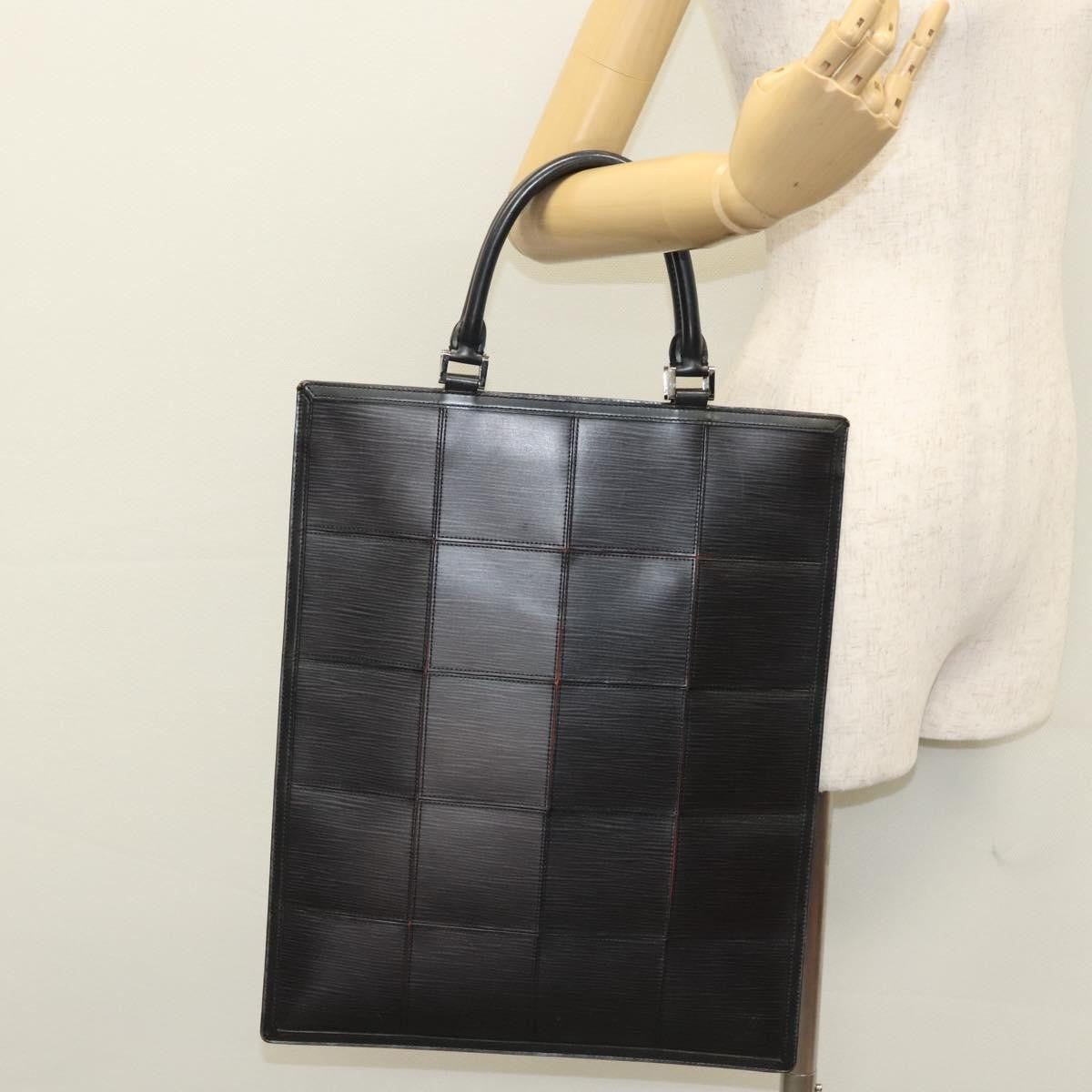 Louis Vuitton Epi Stretch Silver Fizz Epi Stretch, Black, Leather, Handbag
