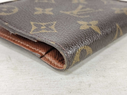 Louis Vuitton Viennois Monogram Canvas, Brown, Canvas, Card Holder