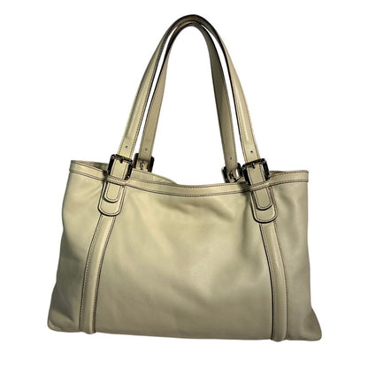 GUCCI Britt Tote Bag Calfskin Leather