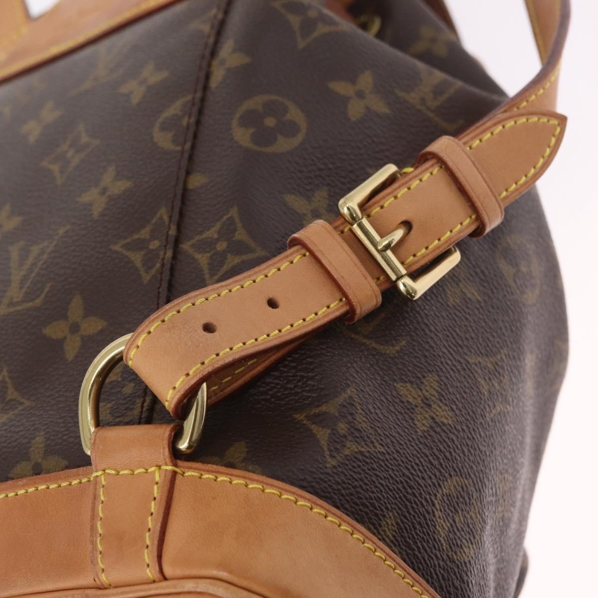 Louis Vuitton Vintage Montsouris Monogram Canvas, Brown, Canvas, Backpack