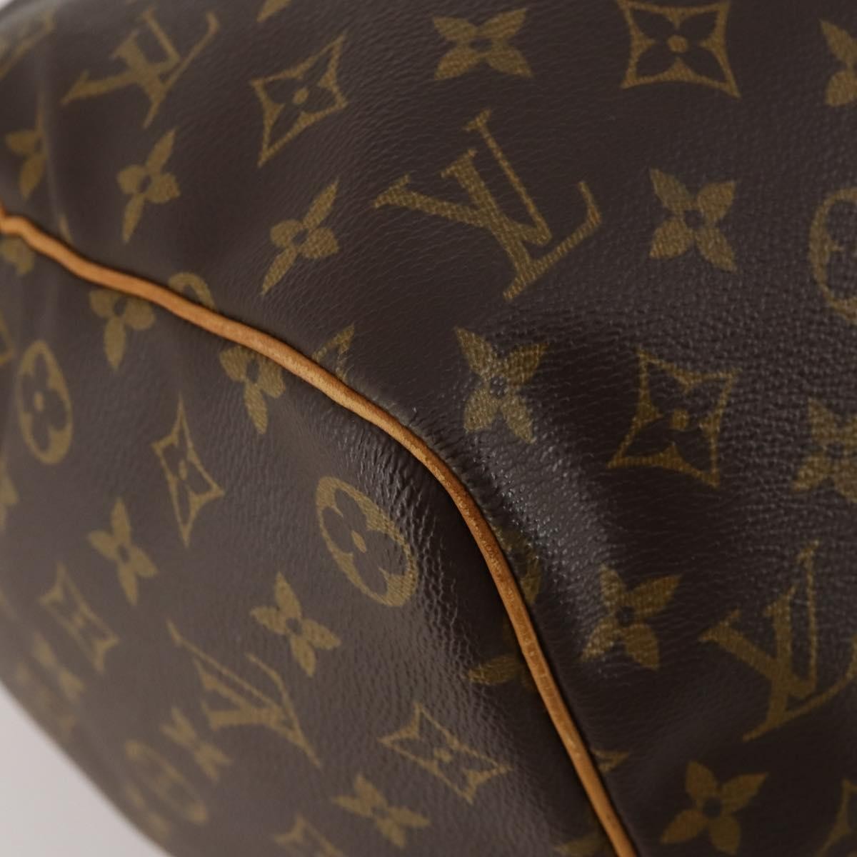 Louis Vuitton Keepall Monogram Canvas, Brown, Canvas, Travel Bag