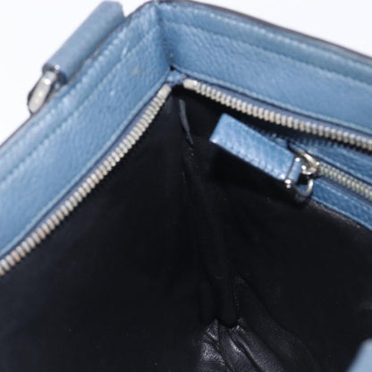 Prada Messenger Saffiano Leather, Navy, Leather, Handbag