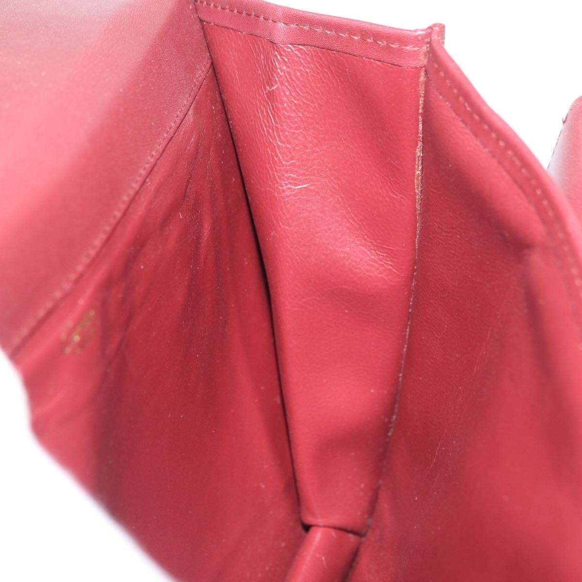Cartier Must de Cartier Clutch Leather, Burgundy, Leather, Clutch