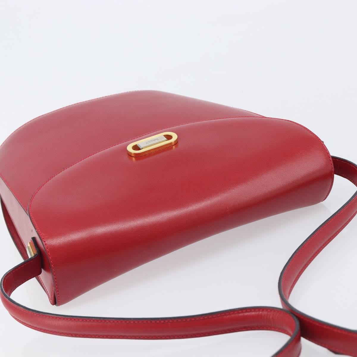 Bally Vintage Leather, Red, Leather, Shoulder Bag