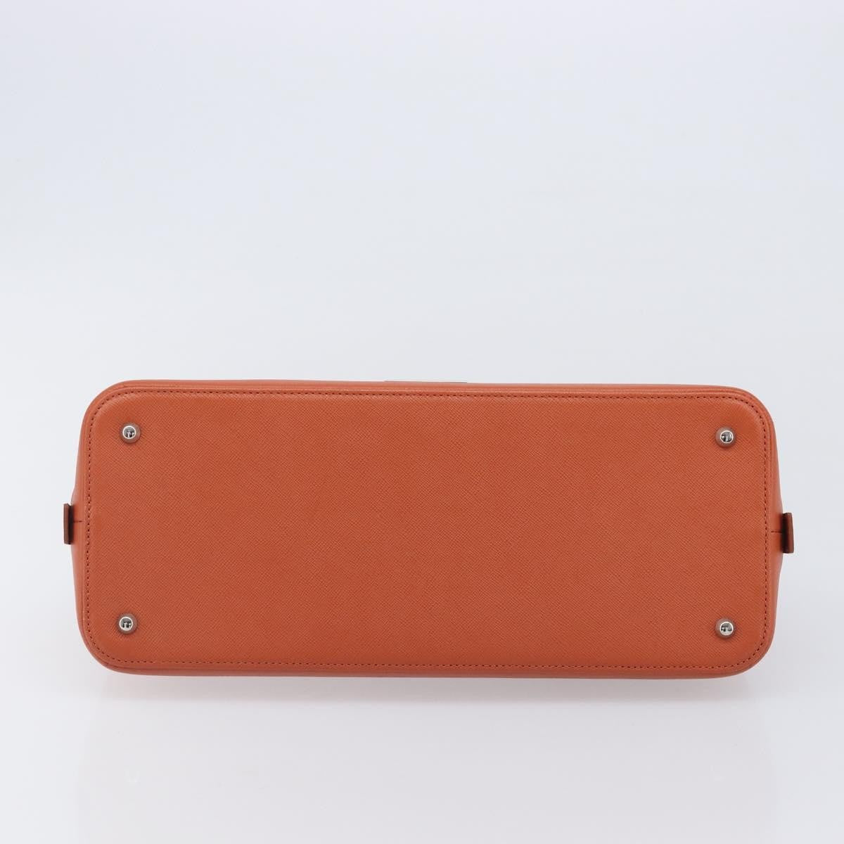 Burberry Handbag Leather, Orange, Leather, Handbag