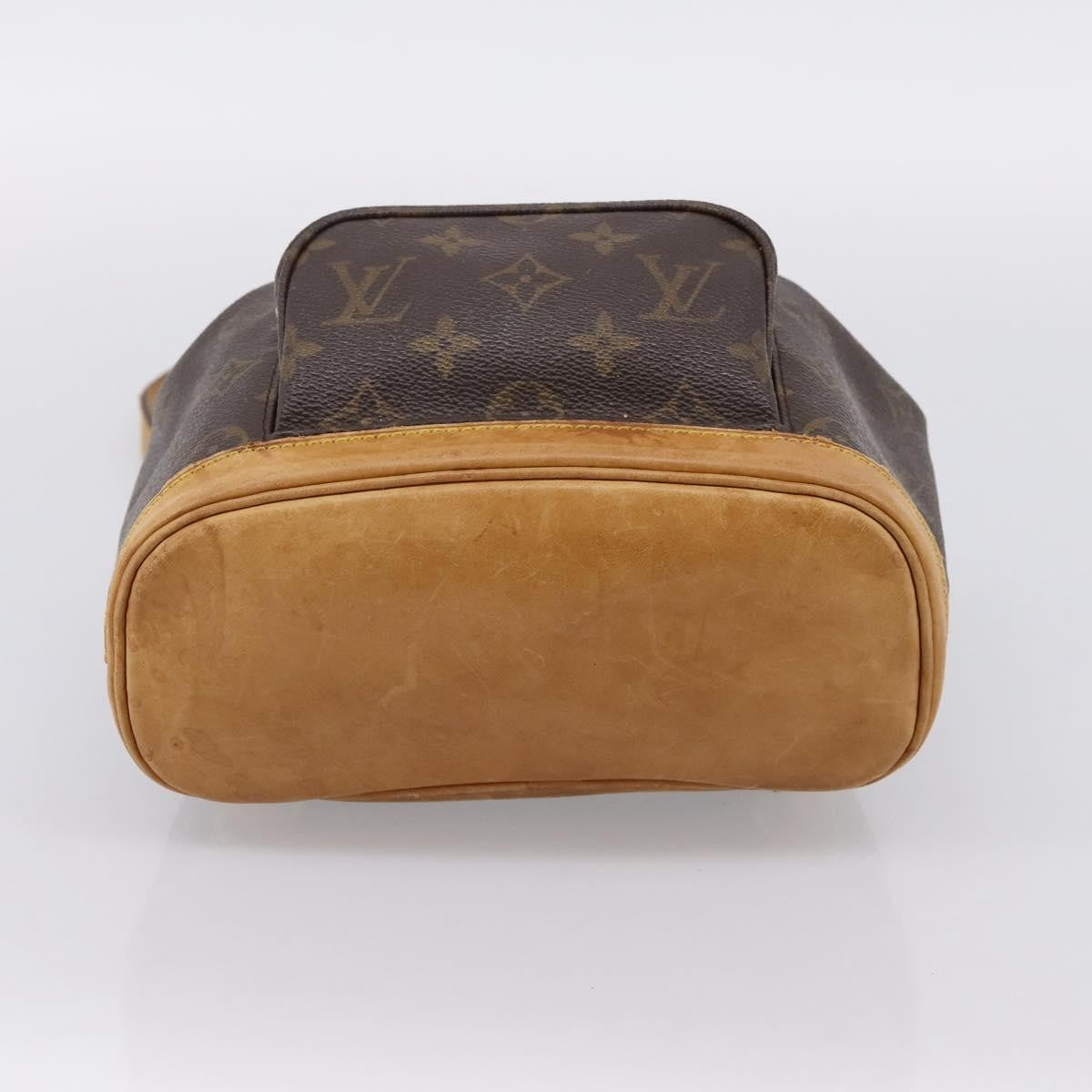 Louis Vuitton Vintage Montsouris Monogram Canvas, Brown, Canvas, Backpack