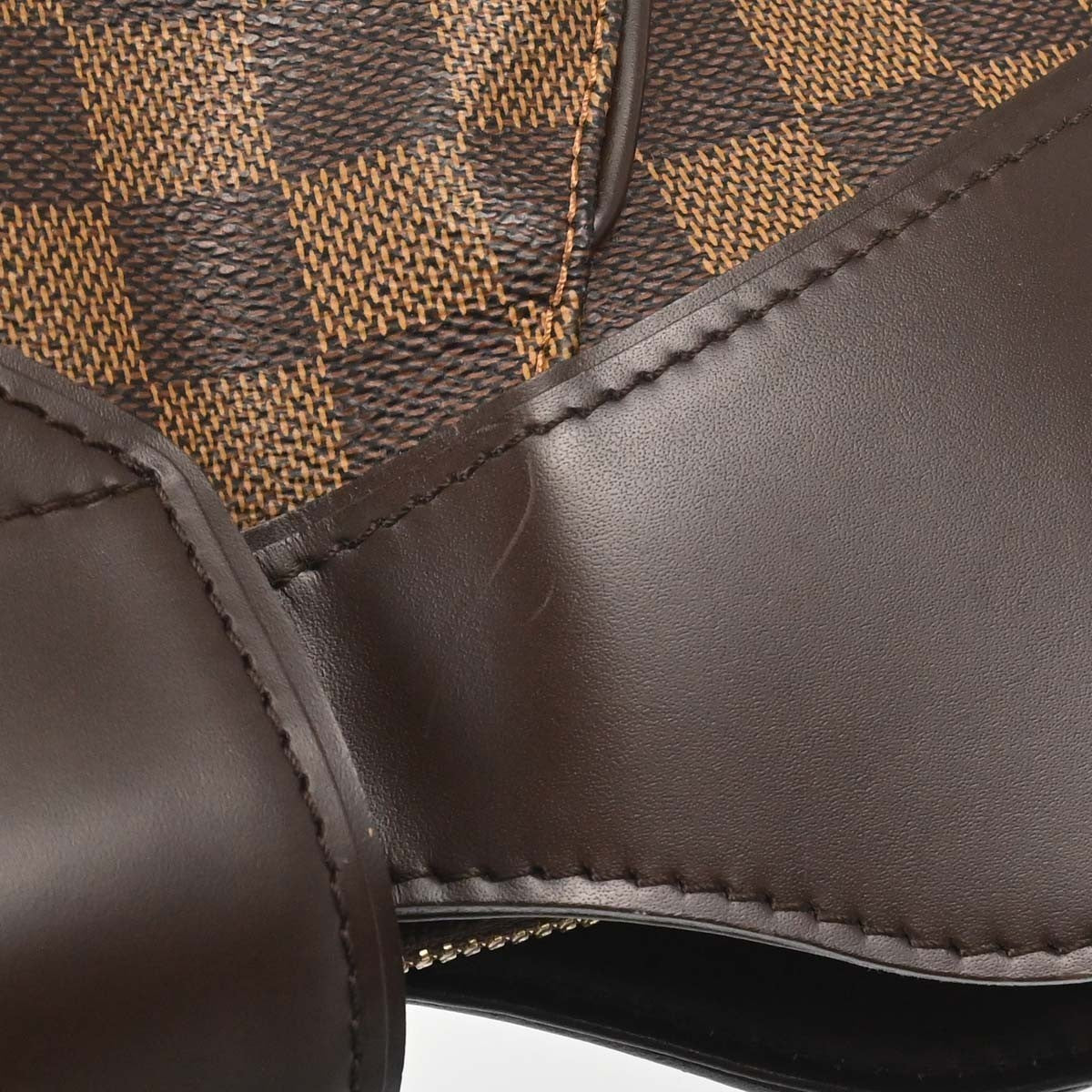Louis Vuitton Sistina Damier, Brown, Canvas, Handbag