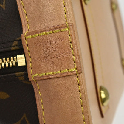 Louis Vuitton Alma Monogram, Brown, Canvas, Handbag