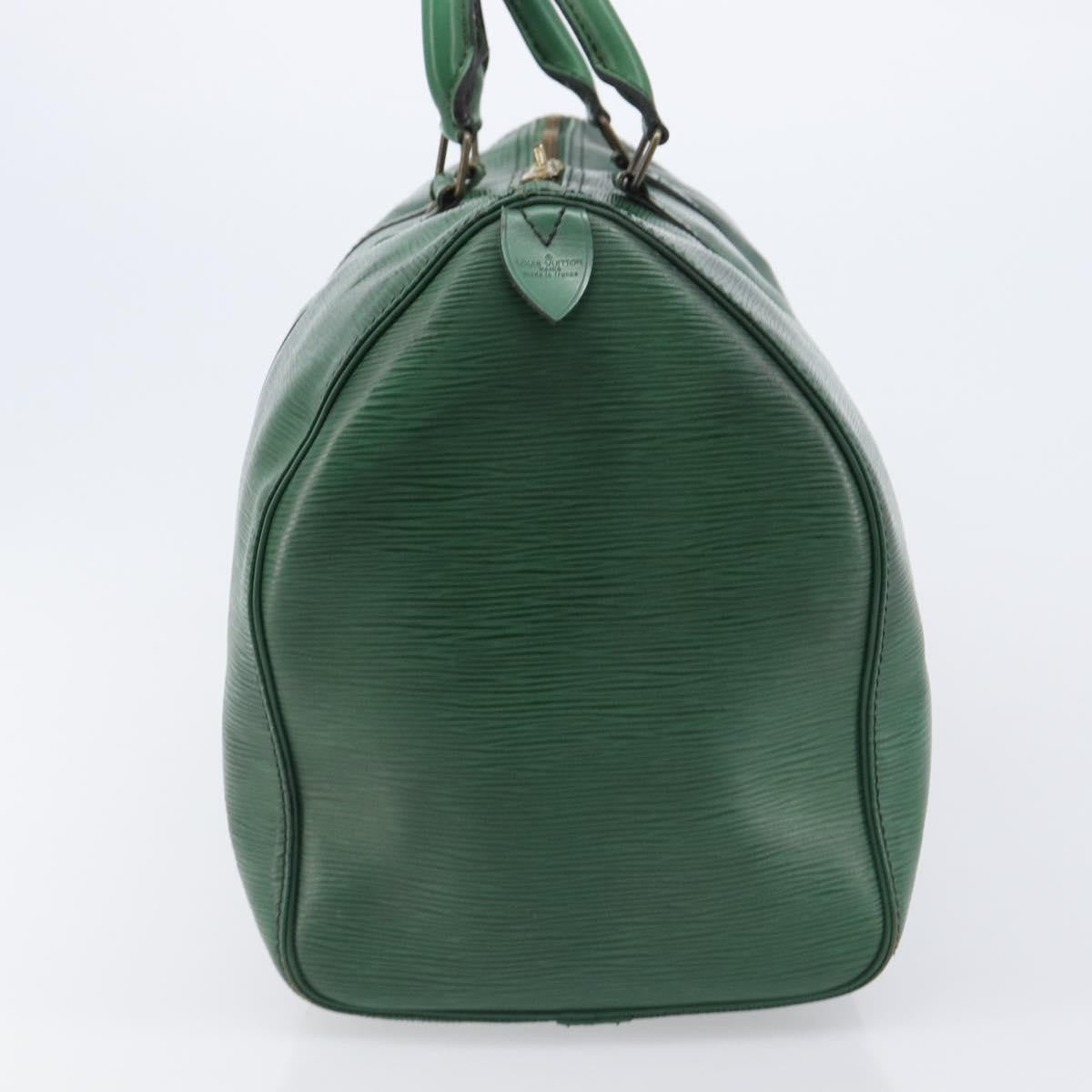 Louis Vuitton Keepall Epi Leather, Green, Leather, Travel Bag
