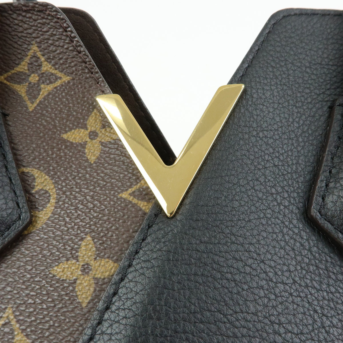 Louis Vuitton Kimono Monogram Canvas and Leather, Brown, Canvas, Handbag