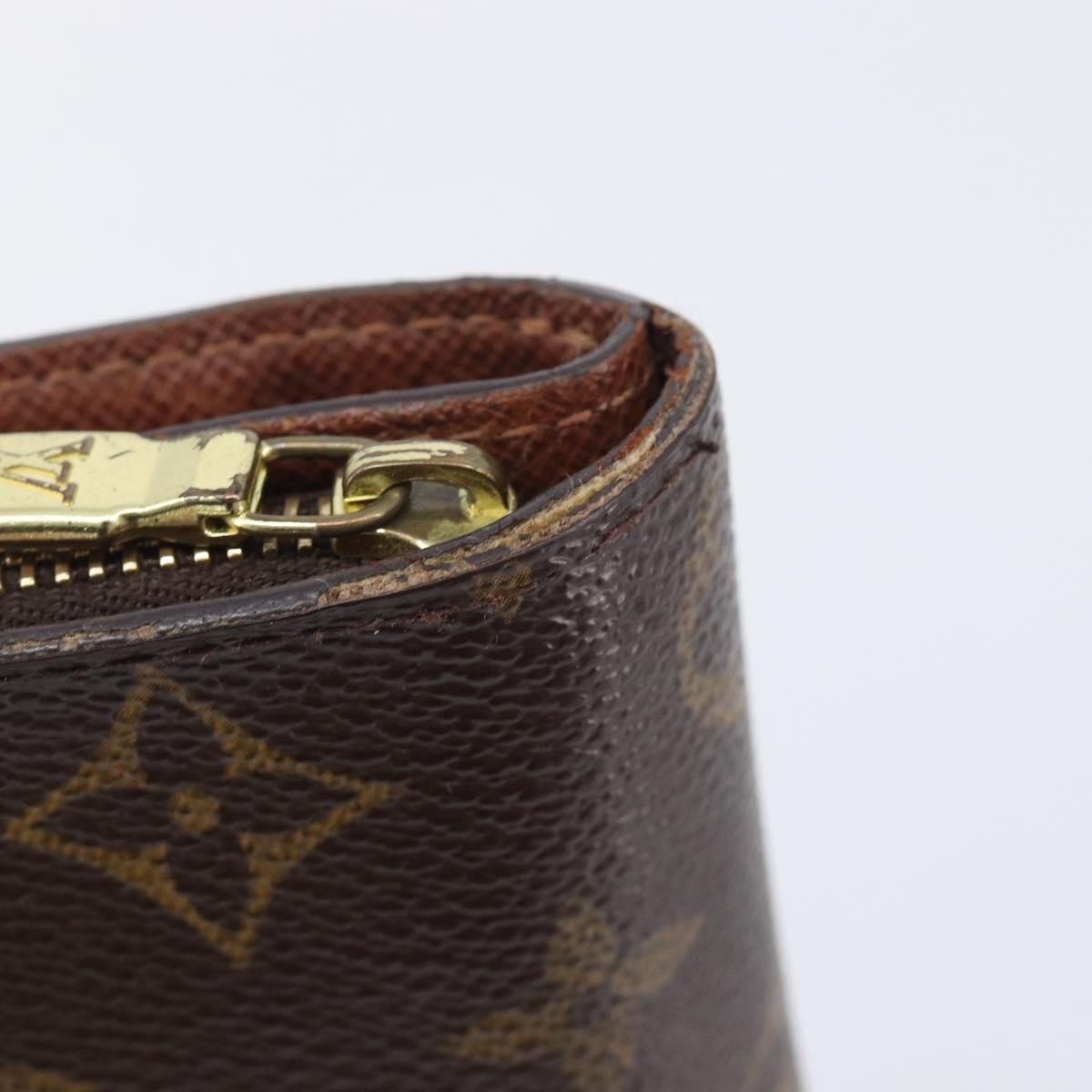 Louis Vuitton Compact Zippe Monogram Canvas, Brown, Canvas, Wallet
