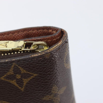Louis Vuitton Compact Zippe Monogram Canvas, Brown, Canvas, Wallet