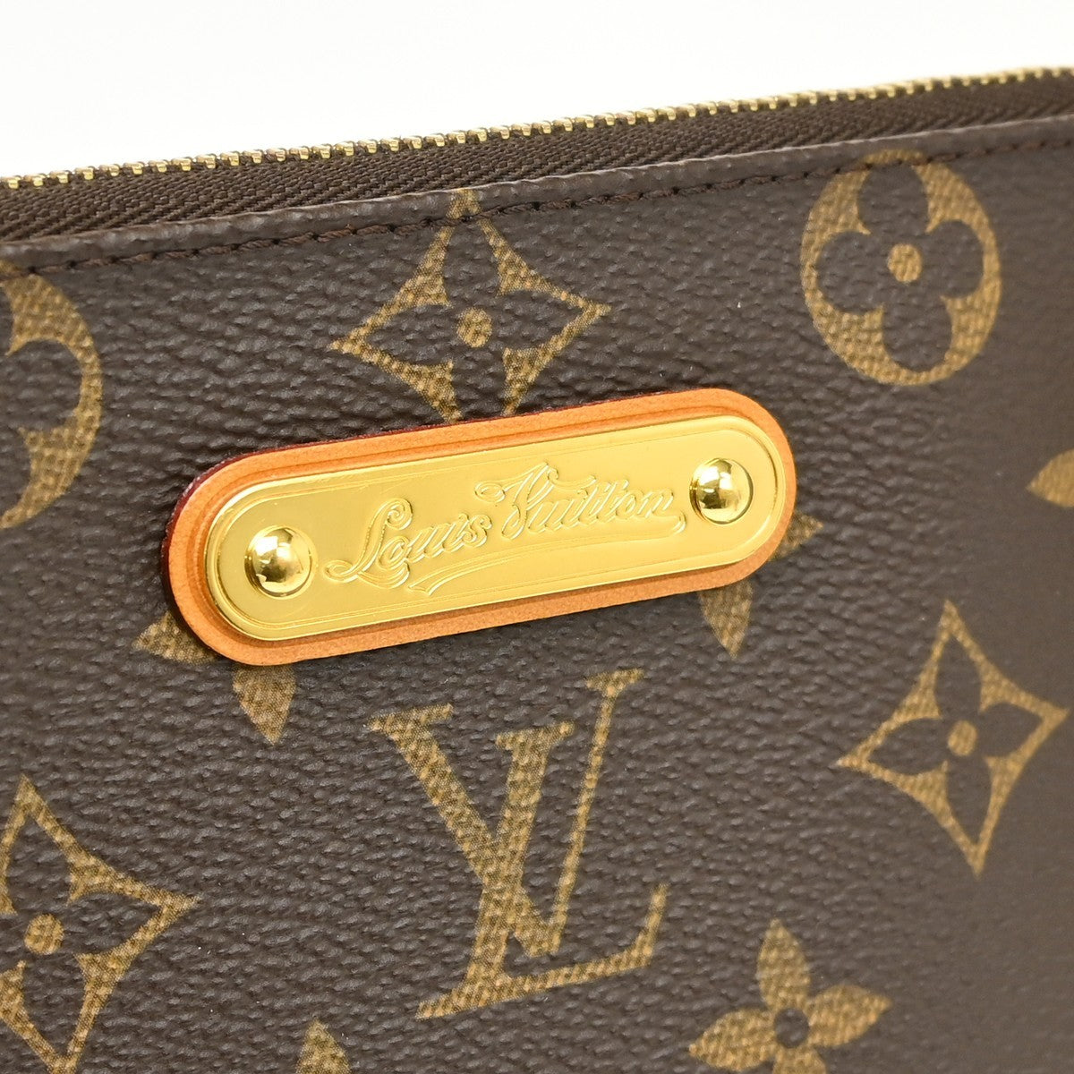 Louis Vuitton Eva Monogram Canvas, Brown, Canvas, Handbag