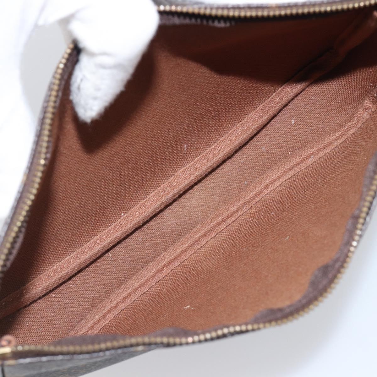 Louis Vuitton Pochette Accessoires NM Monogram Canvas, Brown, Canvas, Clutch