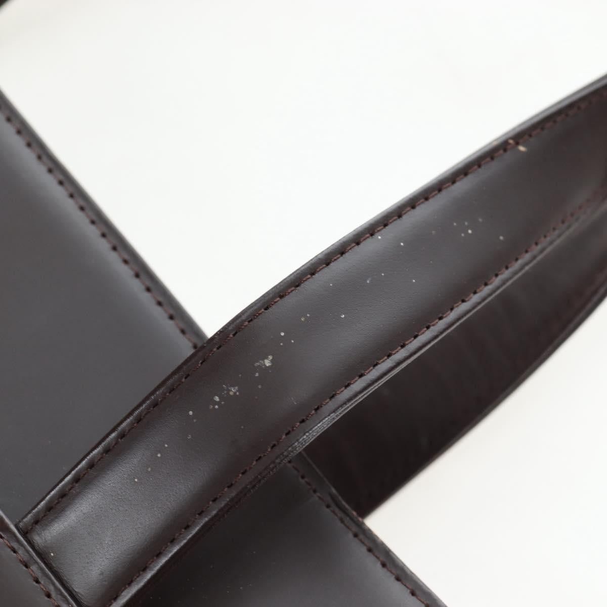 Burberry Nova check Leather, Brown, Leather, Handbag