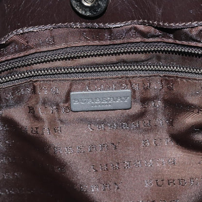 Burberry Nova check Canvas and Leather, Beige, Canvas, Shoulder Bag