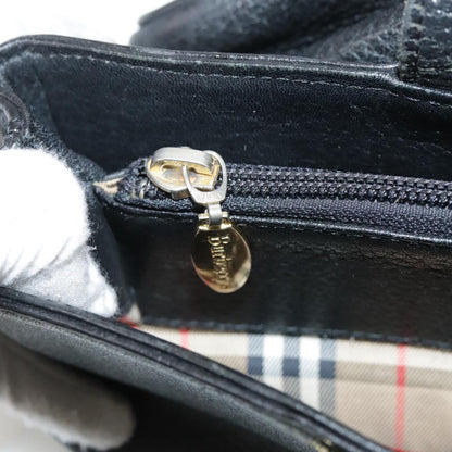 Burberry Handbag Leather, Black, Leather, Handbag